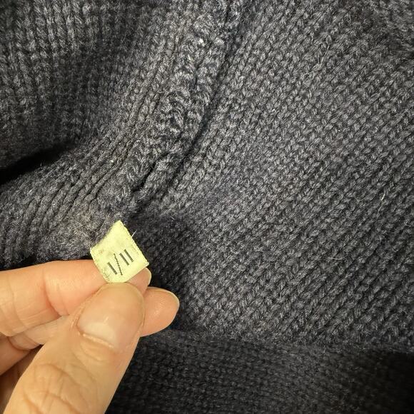 VTG Ermenegildo Zegna Womens Wool Knit Jacket Coat Double Breasted Size S Italy - Picture 7 of 9